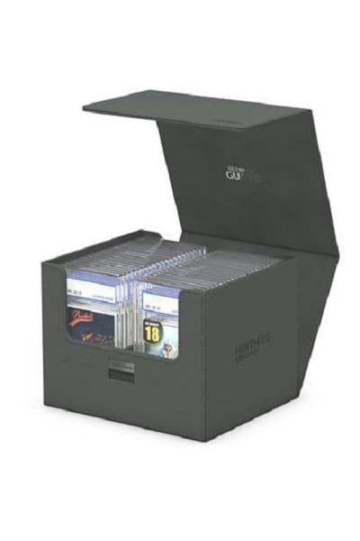 Ultimate Guard Minthive Deck Case (Deck Box) 30+ XenoSkin Grey (Grå) Holder 30+ gradede kort