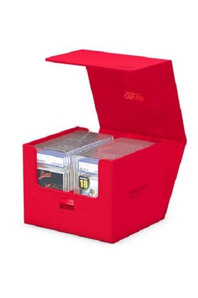 Ultimate Guard Minthive Deck Case (Deck Box) 30+ XenoSkin Red (Rød) Holder 30+ gradede kort