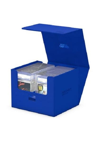Ultimate Guard Minthive Deck Case (Deck Box) 30+ XenoSkin Blue (Blå) Holder 30+ gradede kort