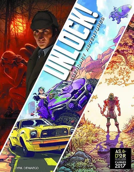 Unlock! 9: Legendary Adventures - Cooperative Puzzle Card Game