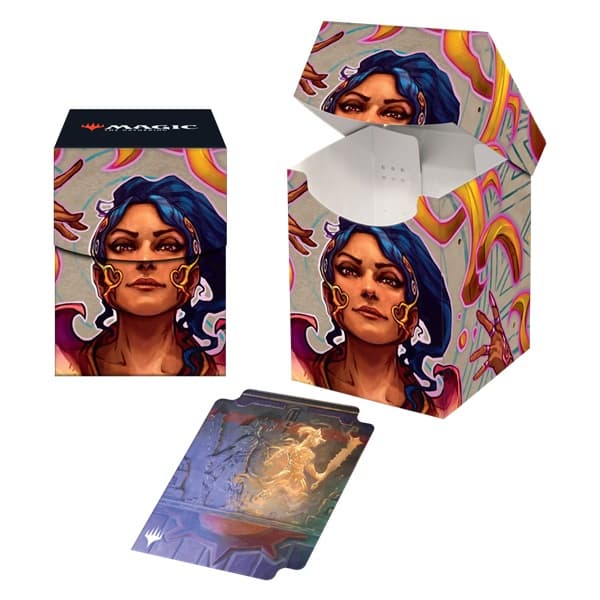 Deck Box 100+ - Magic - The Lost Caverns of Ixalan: V2 - Saheeli, the Sun’s Brilliance - Ultra Pro #38169