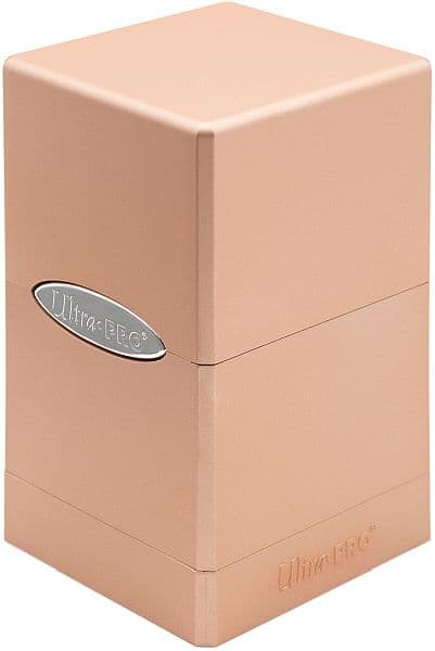 Deck Box - Satin Tower: Metallic Rose Gold - Ultra Pro #15265