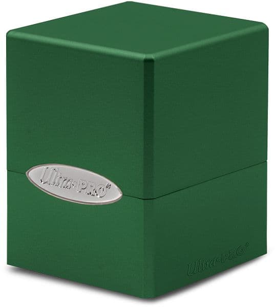 Deck Box - Satin Cube: Forest Green (Grøn) - Ultra Pro #15588