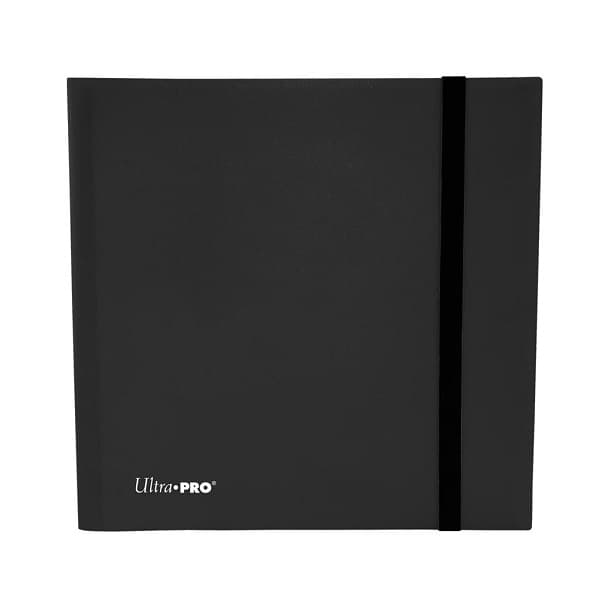 Mappe - Ultra Pro Eclipse 12-Pocket Pro-Binder: Jet Black (Sort) - 24x20 (Plads til 480 kort) #16140