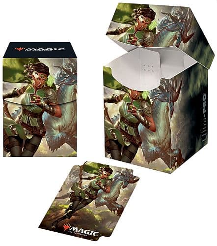Deck Box 100+ - Magic - Ikoria: Lair of Behemoths: V2 - Vivien, Monsters' Advocate - Ultra Pro #18306