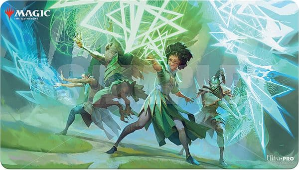 Magic Spillemåtte (Playmat) - Strixhaven: School of Mages: V5 - Quandrix Command - Ultra Pro #18625