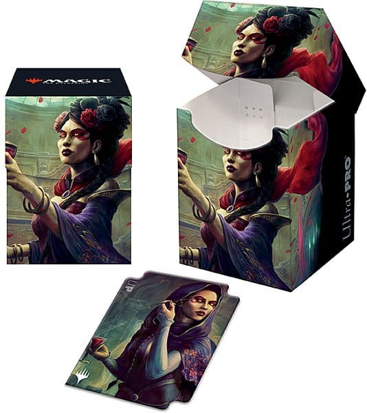 Deck Box 100+ - Magic - Innistrad: Crimson Vow: V5 - Henrika, Infernal Seer - Ultra Pro #19210