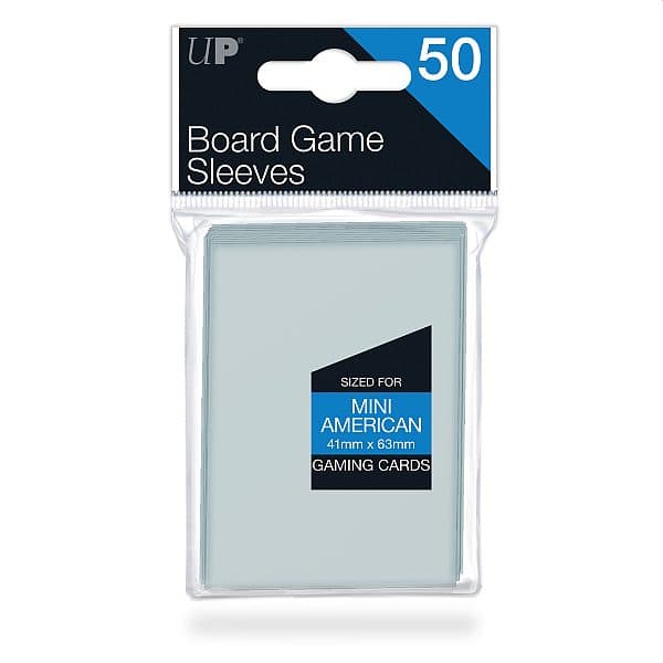 Ultra Pro - American Mini Card Sleeves (Blue Code) - 41x63mm - 50 Lommer - #82662