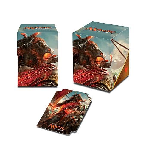 Deck Box 100+ - Magic - Rivals of Ixalan: Angrath, the Flame-Chained - Ultra Pro #86658