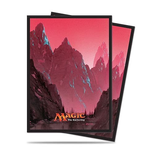 80 lommer! Mana 5: Unhinged Mountain Deck Protector Sleeves - Ultra Pro #86457