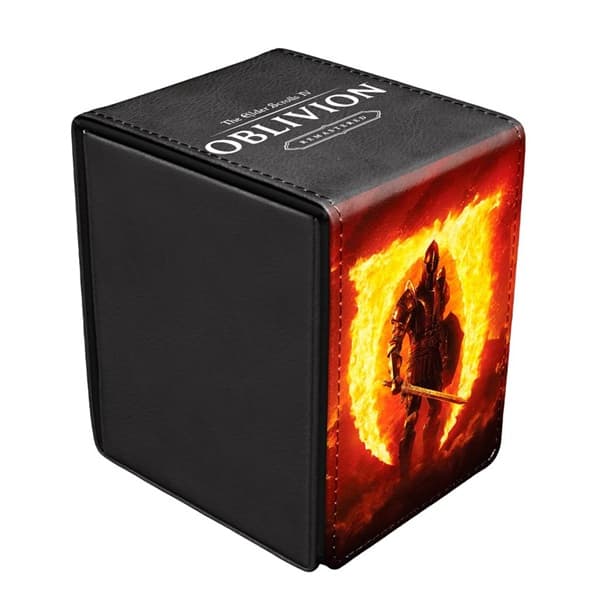 Deck Box - Alcove Flip Box (Leatherette): The Elder Scrolls IV: Oblivion Remastered - Ultra Pro #16649