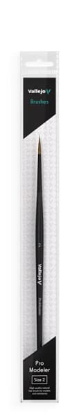 Vallejo - Brush Round - Natural Hair No.2