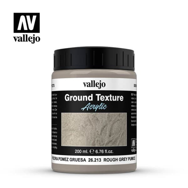 Vallejo - Diorama Effects: Rough Grey Pumice - (200 ml.)