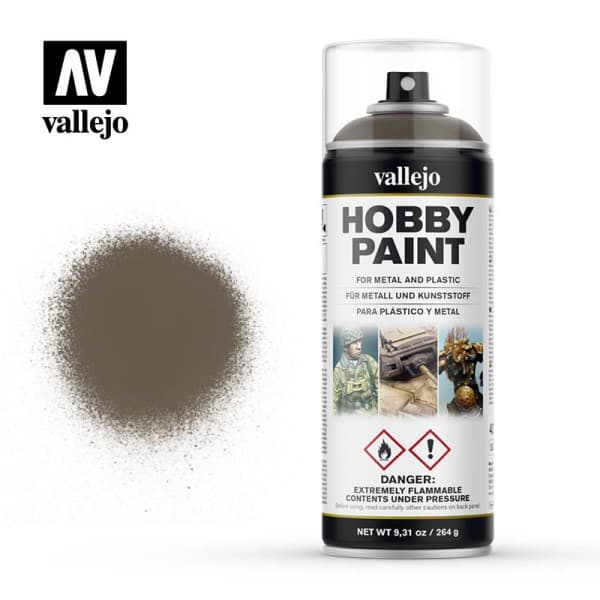 Vallejo - Hobby Paint Primer Sprays: US Olive Drab - 400ml