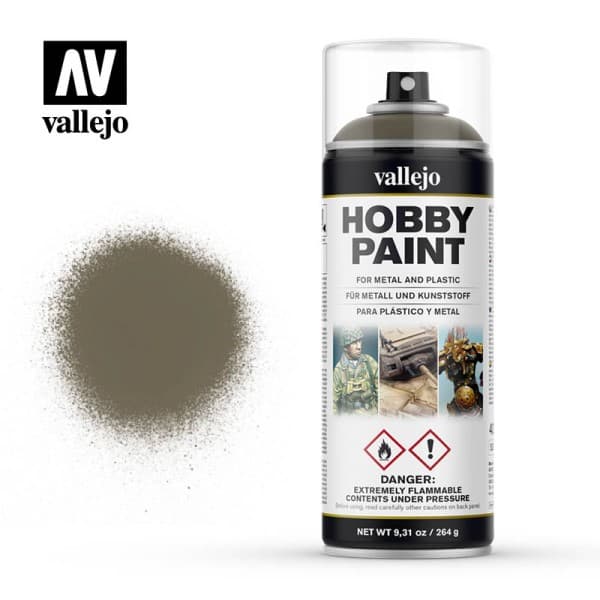 Vallejo - Hobby Paint Primer Sprays: Russian Uniform - 400ml