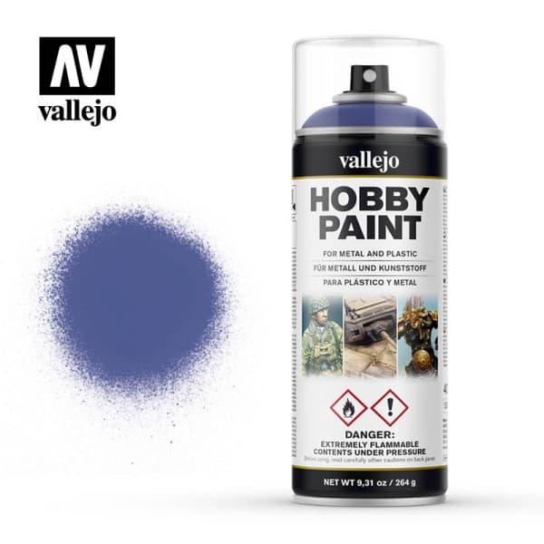 Vallejo - Hobby Paint Primer Sprays: Ultramarine Blue - 400ml