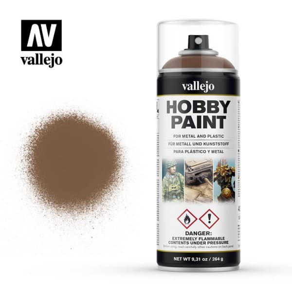Vallejo - Hobby Paint Primer Sprays: Beasty Brown - 400ml