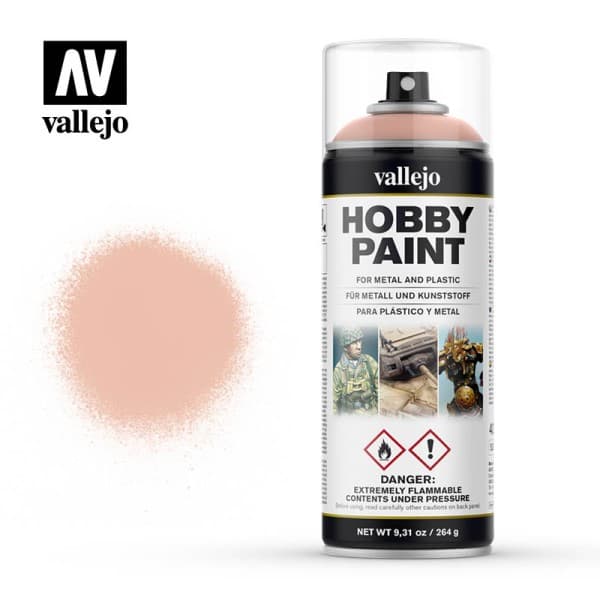 Vallejo - Hobby Paint Primer Sprays: Pale Flesh - 400ml