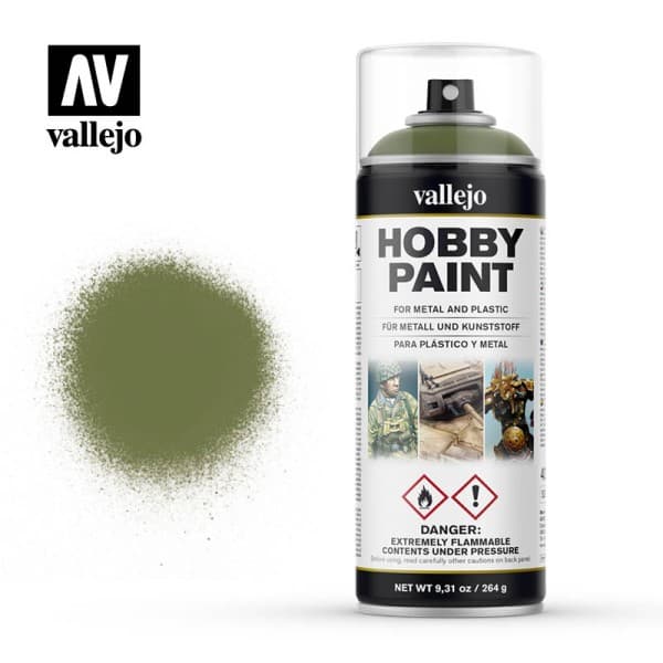 Vallejo - Hobby Paint Primer Sprays: Goblin Green - 400ml