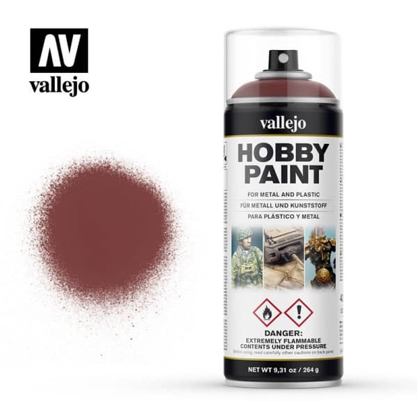 Vallejo - Hobby Paint Primer Sprays: Gory Red - 400ml