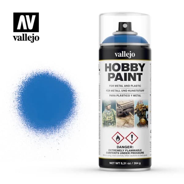 Vallejo - Hobby Paint Primer Sprays: Magic Blue - 400ml