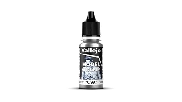 Vallejo Maling - Model Color: Silver - 17ml