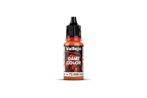 Vallejo Maling - Game Color: Orange Fire - 17ml