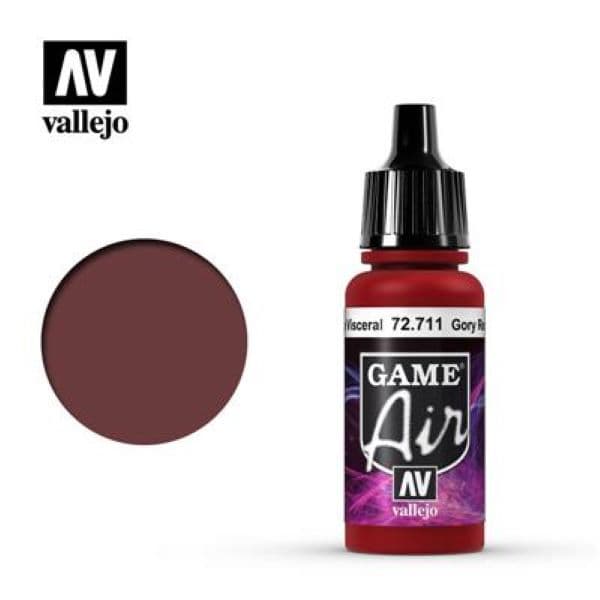 Vallejo Maling - Game Air: Gory red - 17ml