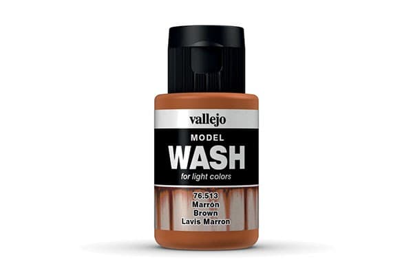 Vallejo Maling - Model Color: Wash - Brown (35 ml.)