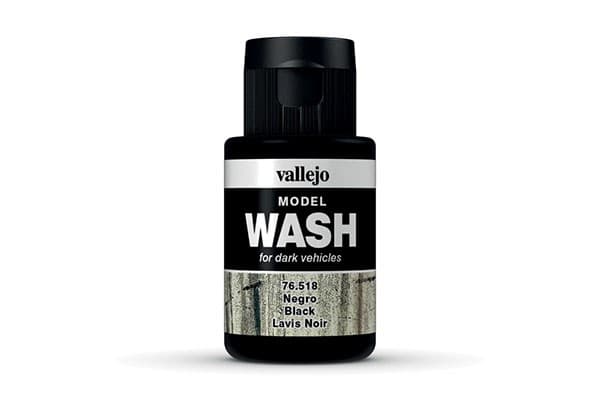 Vallejo Maling - Model Color: Wash - Black (35 ml.)