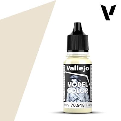 Vallejo Maling - Model Color: Ivory - 18ml
