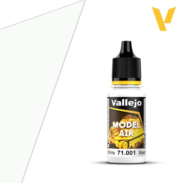 Vallejo Maling - Model Air: White - 17ml