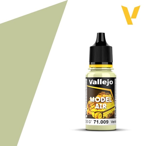 Vallejo Maling - Model Air: Eau de Nil “Duck Egg Green” - 17ml