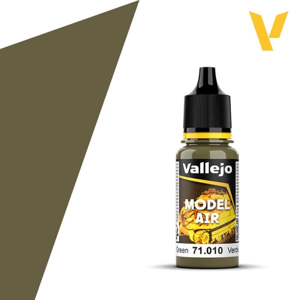 Vallejo Maling - Model Air: Interior Green - 17ml