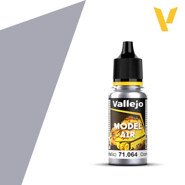 Vallejo Maling - Model Air: Chrome (Metallic) - 17ml