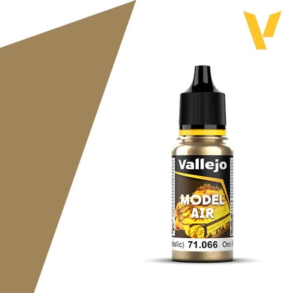 Vallejo Maling - Model Air: Gold (Metallic) - 17ml