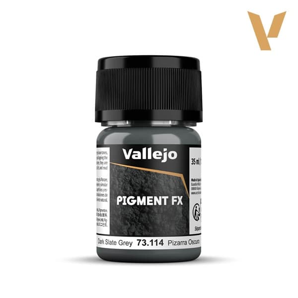 Vallejo - Pigments - Dark Slate Grey - 35ml.