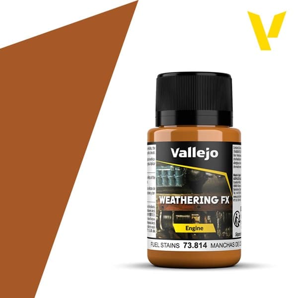Vallejo - Weathering Effects: Fuel Stains (40 ml.)