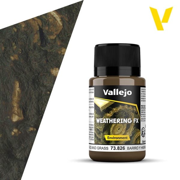Vallejo - Weathering Effects: Mud and Grass (40 ml.)