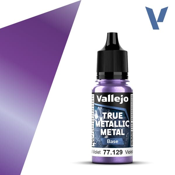 Vallejo Maling - True Metallic Metal: Shade - Celestial Violet - 18ml