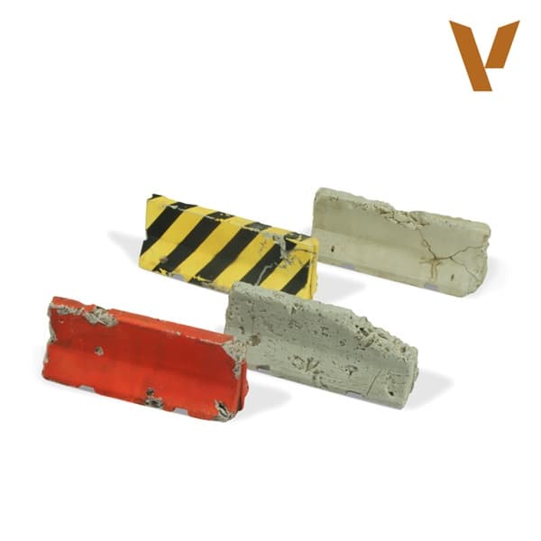 Vallejo - Vallejo Scenics: Damaged Concrete Barriers