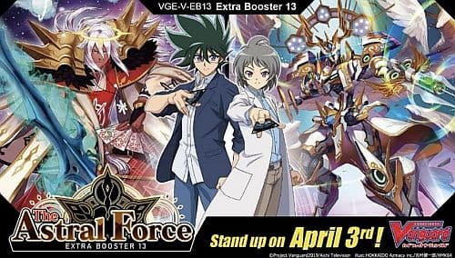 Cardfight!! Vanguard CCG V EB Set 13: The Astral Force Booster Pack - Engelsk