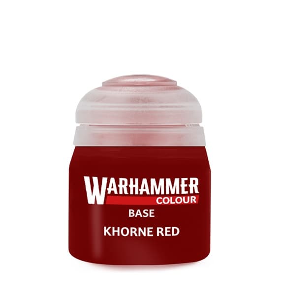 Base: Khorne Red - Rød Maling - (Scab Red) - 9918995026806