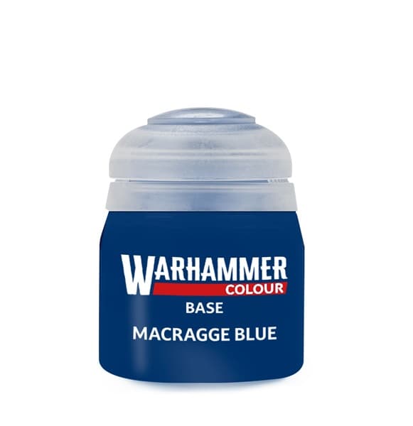 Base: Macragge Blue - Blå Maling - (Mordian Blue) - 9918995027206
