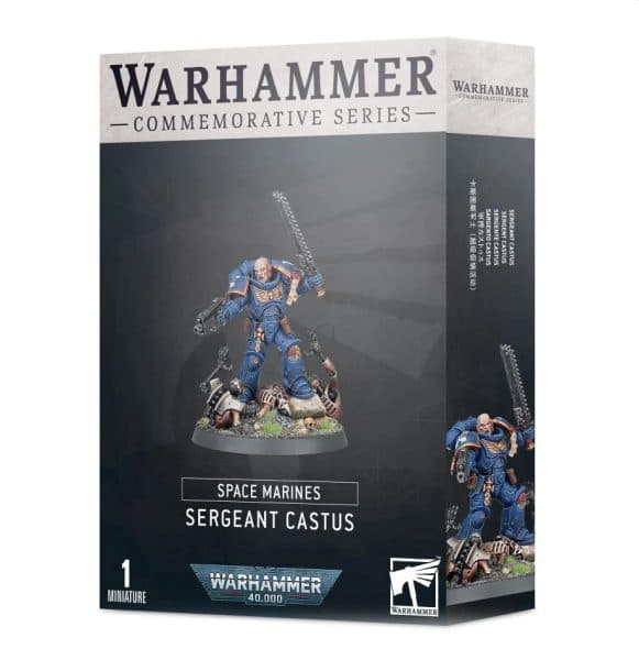 Space Marines - Sergeant Castus (Warhammer Commemorative Series) - 99120199074 DO