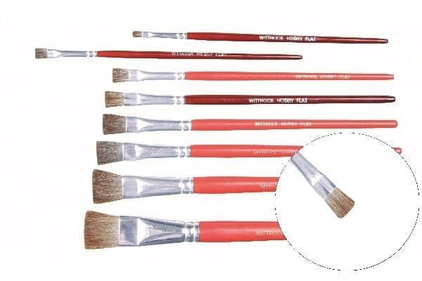Leonhardy - Hobby: Pensel Size 4 (Flat/Fine) - WIT-422611
