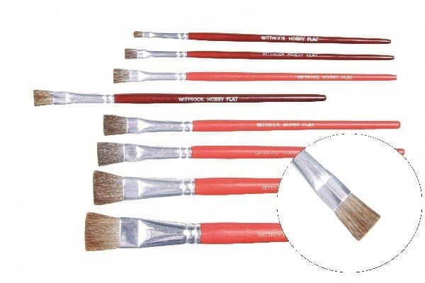 Leonhardy - Hobby: Pensel Size 8 (Flat/Fine) - WIT-422613
