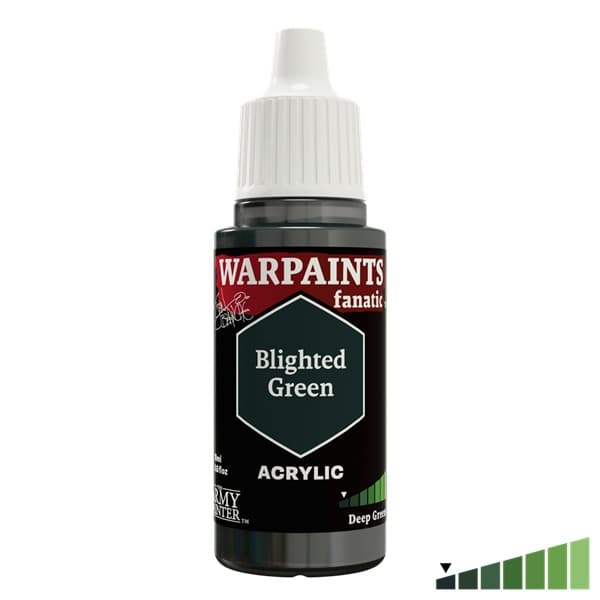 Army Painter Warpaints: Masterclass: John Blanche - Fanatic: Acrylics - Blighted Green - WP4004