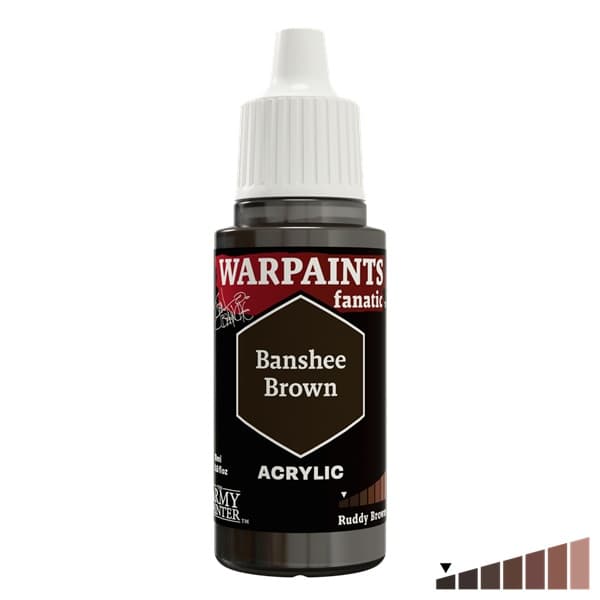 Army Painter Warpaints: Masterclass: John Blanche - Fanatic: Acrylics - Banshee Brown - WP4005