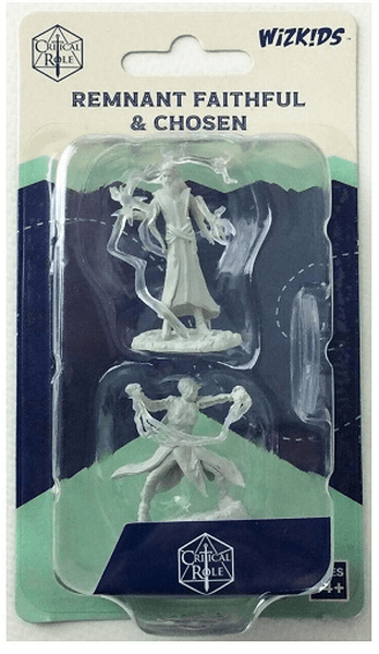 D&D - Fantasy Miniatures - Critical Role: Unpainted Miniatures - Remnant Cultist & Chosen #WZK90469